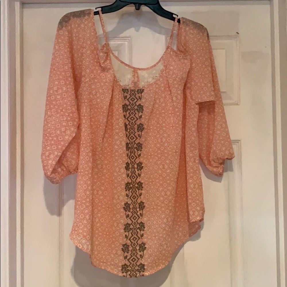 Rewind Cold Shoulder Blouse